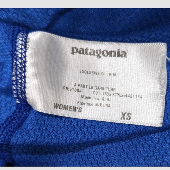 Patagonia Apilene Pullover Top Long Sleeve Women's XS Outdoor Base Layer - Picture 3 of 9